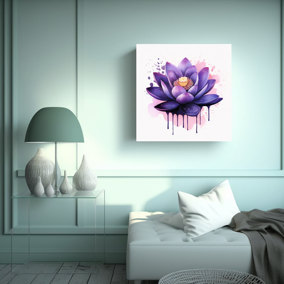 cuadro-zen-emo-de-loto-colorido-el-arte-de-pared-conceptual-1