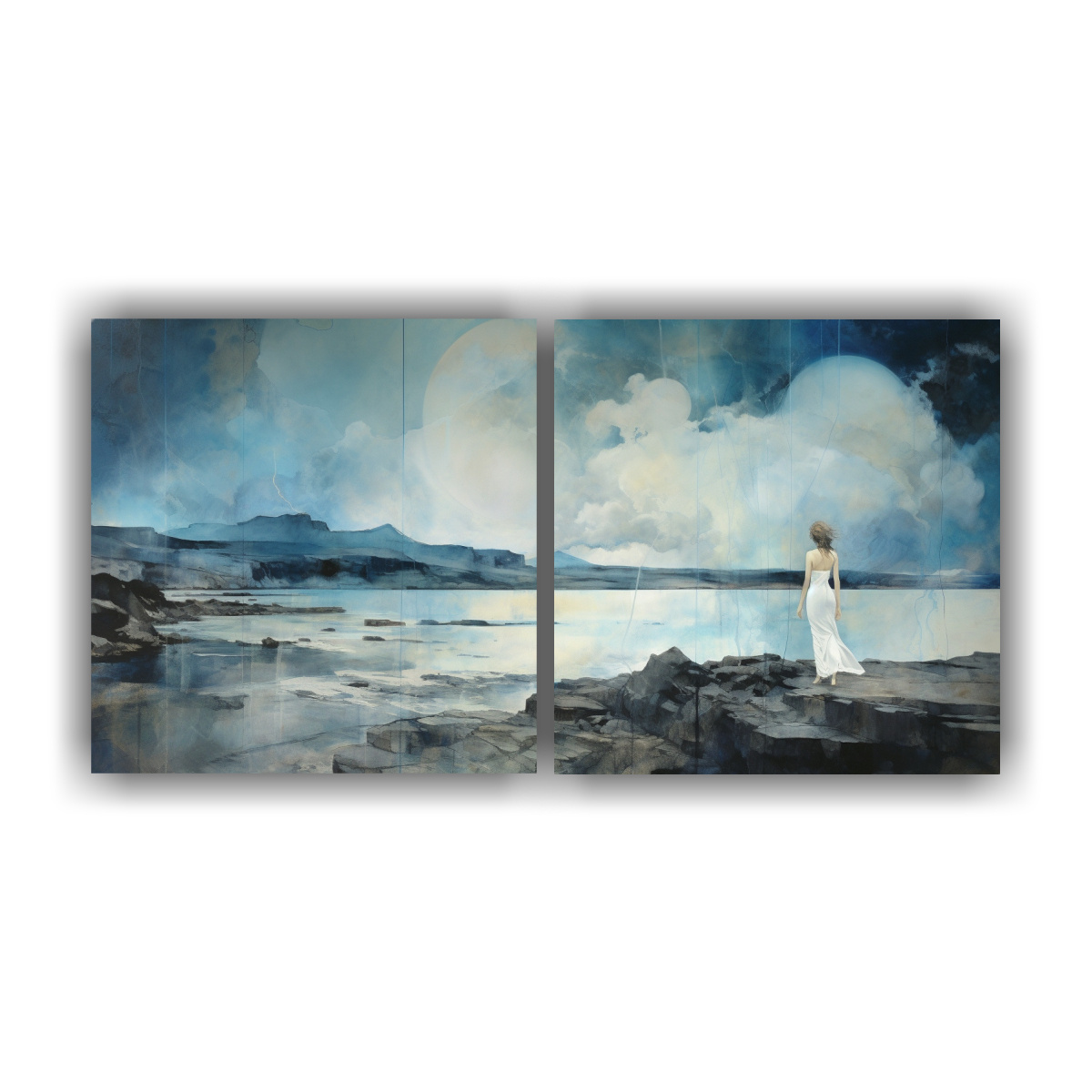 cuadros-abstracto-m-gico-en-azul-teal-y-plata-set-de-2