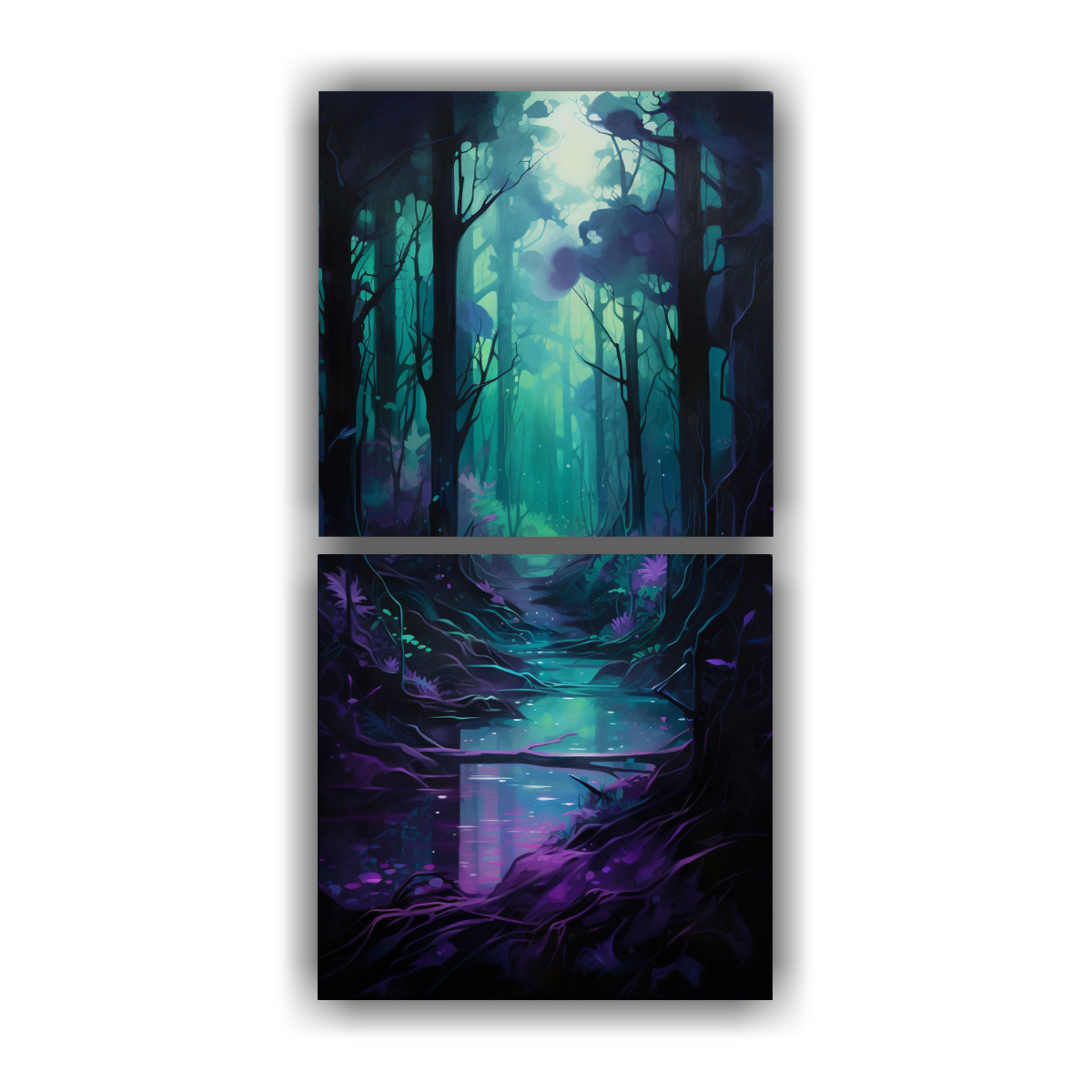 cuadros-abstracto-para-cocina-bosque-encantado-decorativo