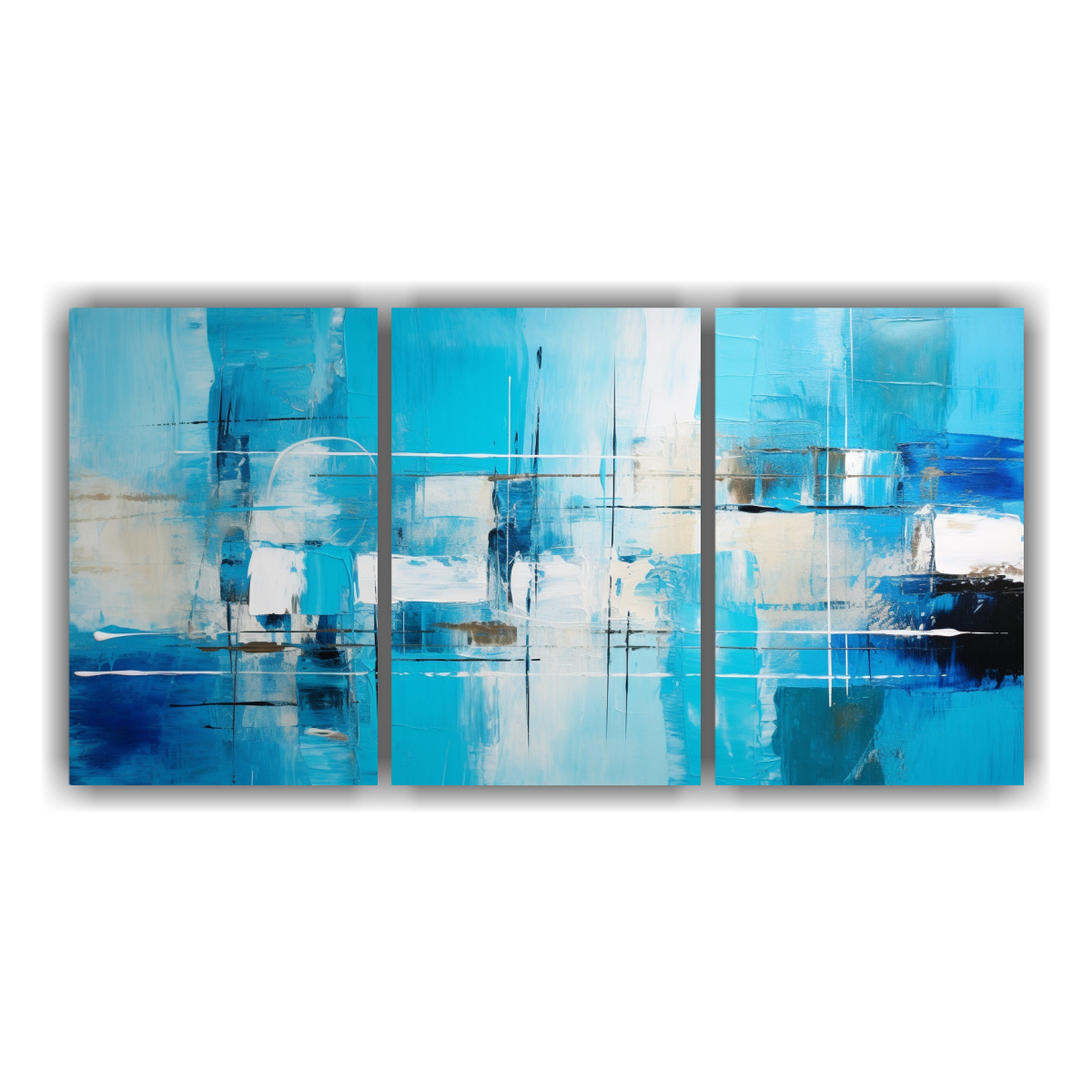 cuadros-abstractos-azul-turquesa-para-decoraci-n-de-pared