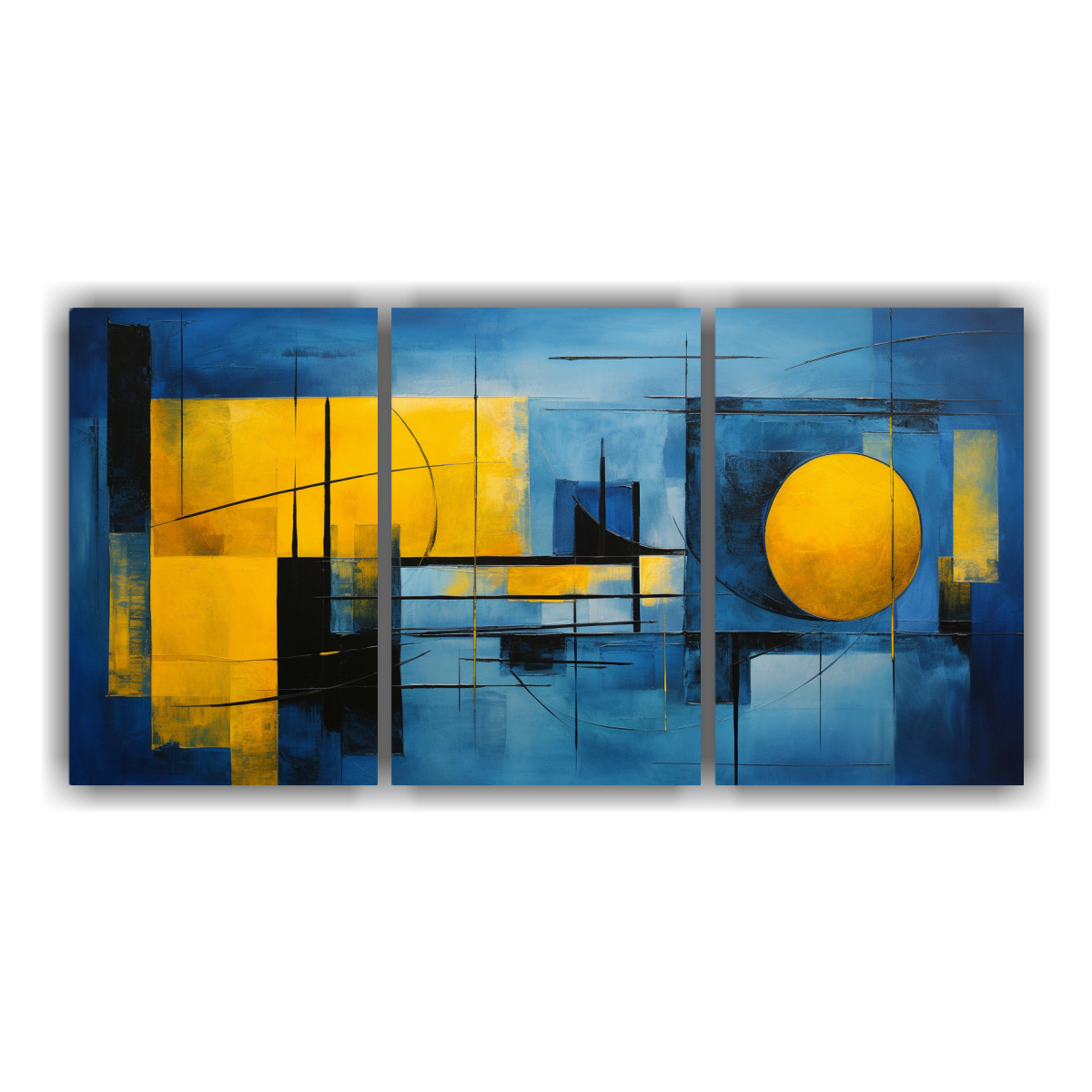 cuadros-abstractos-azul-y-amarillo-tr-o-inspirador