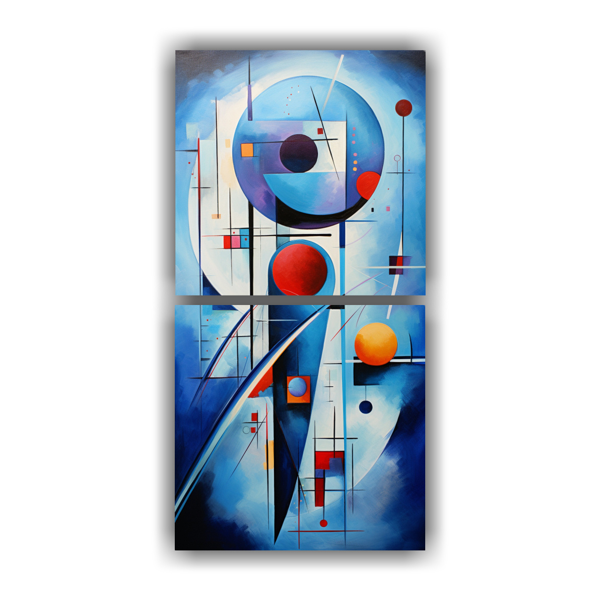 cuadros-abstractos-azules-de-l-neas-intensas