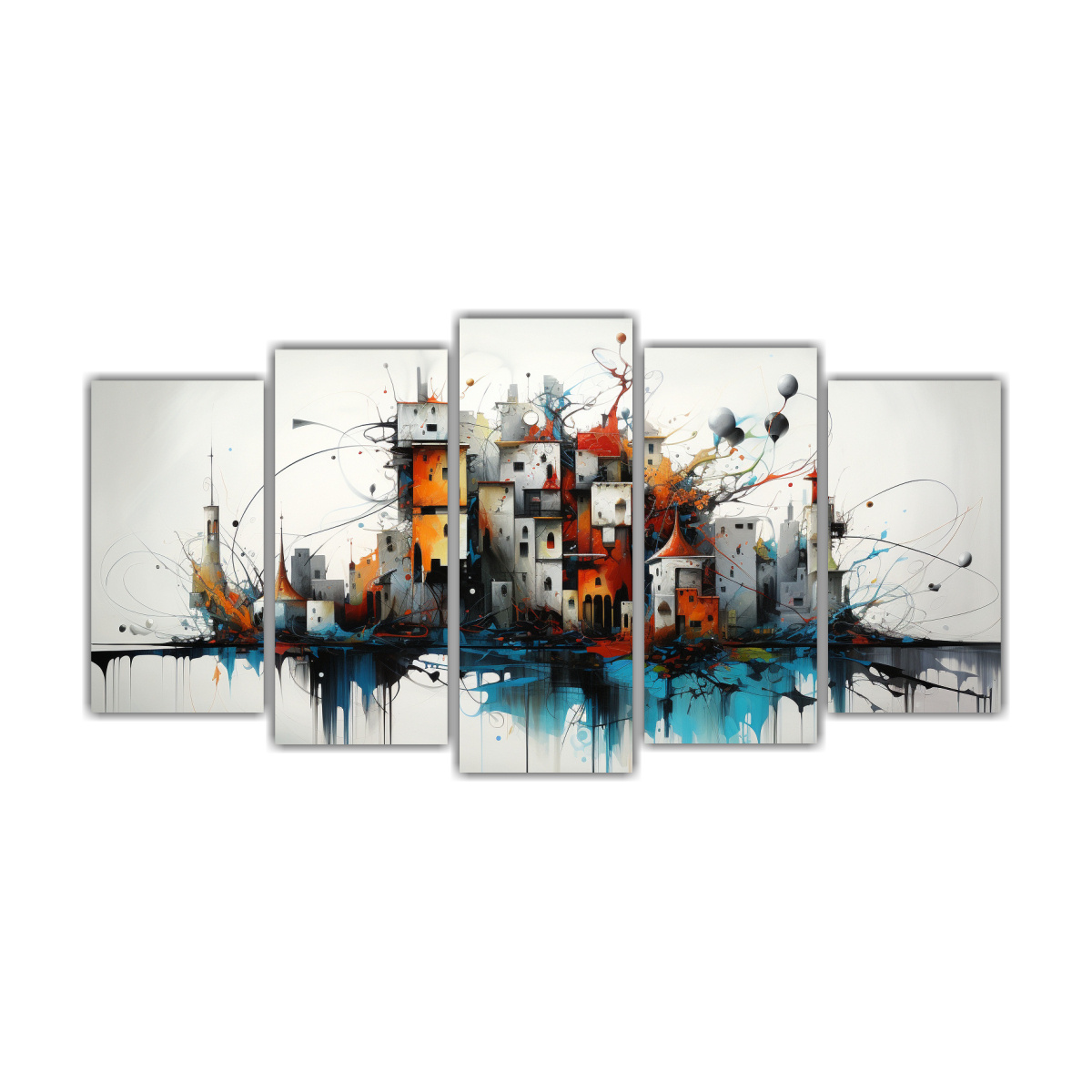 cuadros-abstractos-coloridos-para-decoraci-n-cinco-grandes-lienzos-de-imagen-