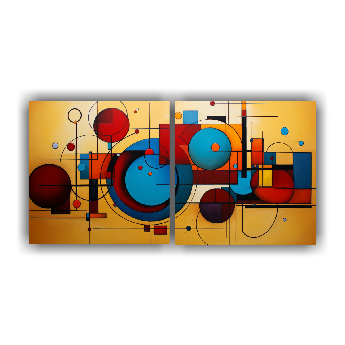 cuadros-abstractos-con-c-rculos-luminosos-de-alta-calidad