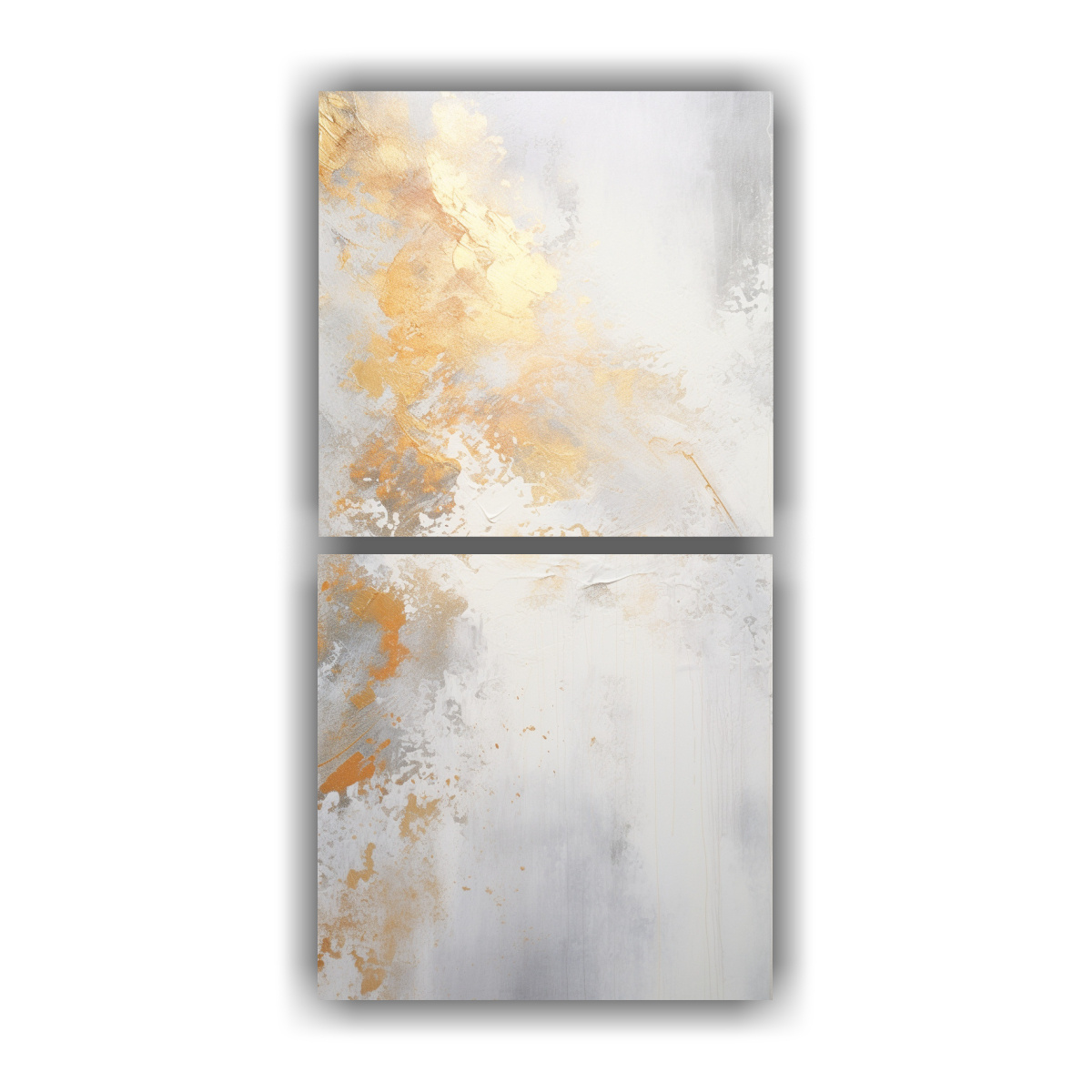 cuadros-abstractos-con-fondo-blanco-y-salpicaduras-doradas