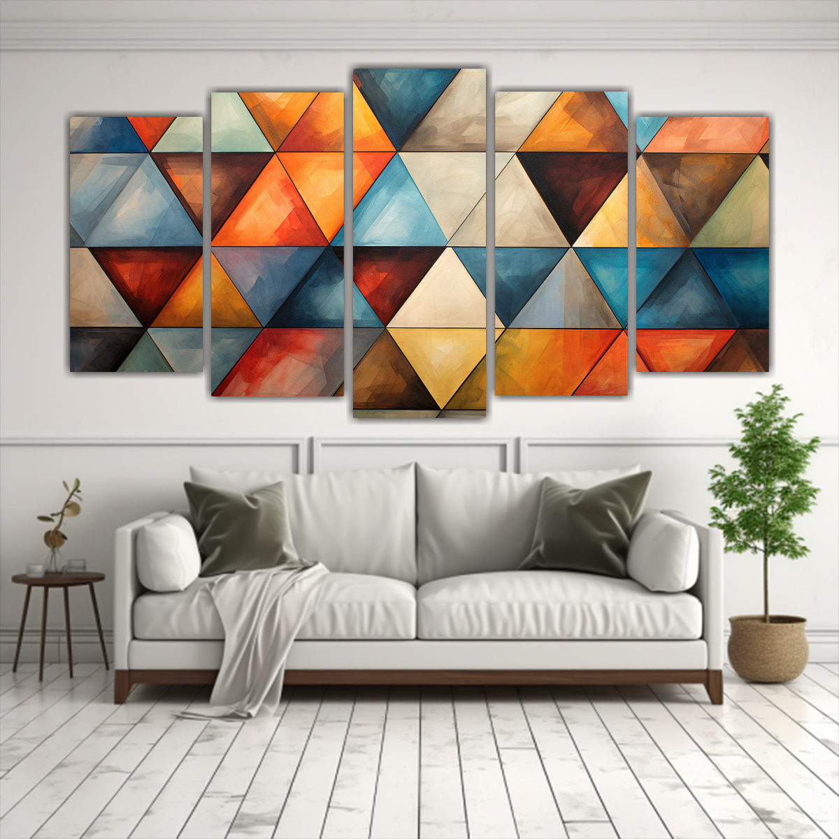 cuadros-abstractos-con-tri-ngulos-en-l-nea-cl-sica-1