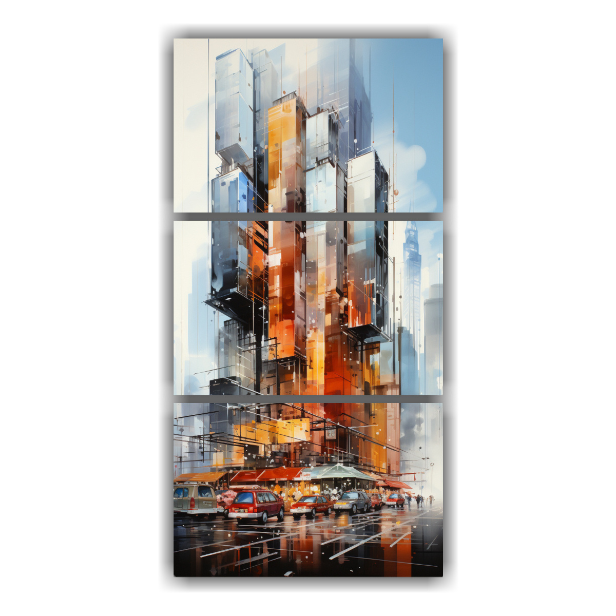cuadros-abstractos-de-edificios-junto-al-agua-set-de-3-elegancia-en-colores