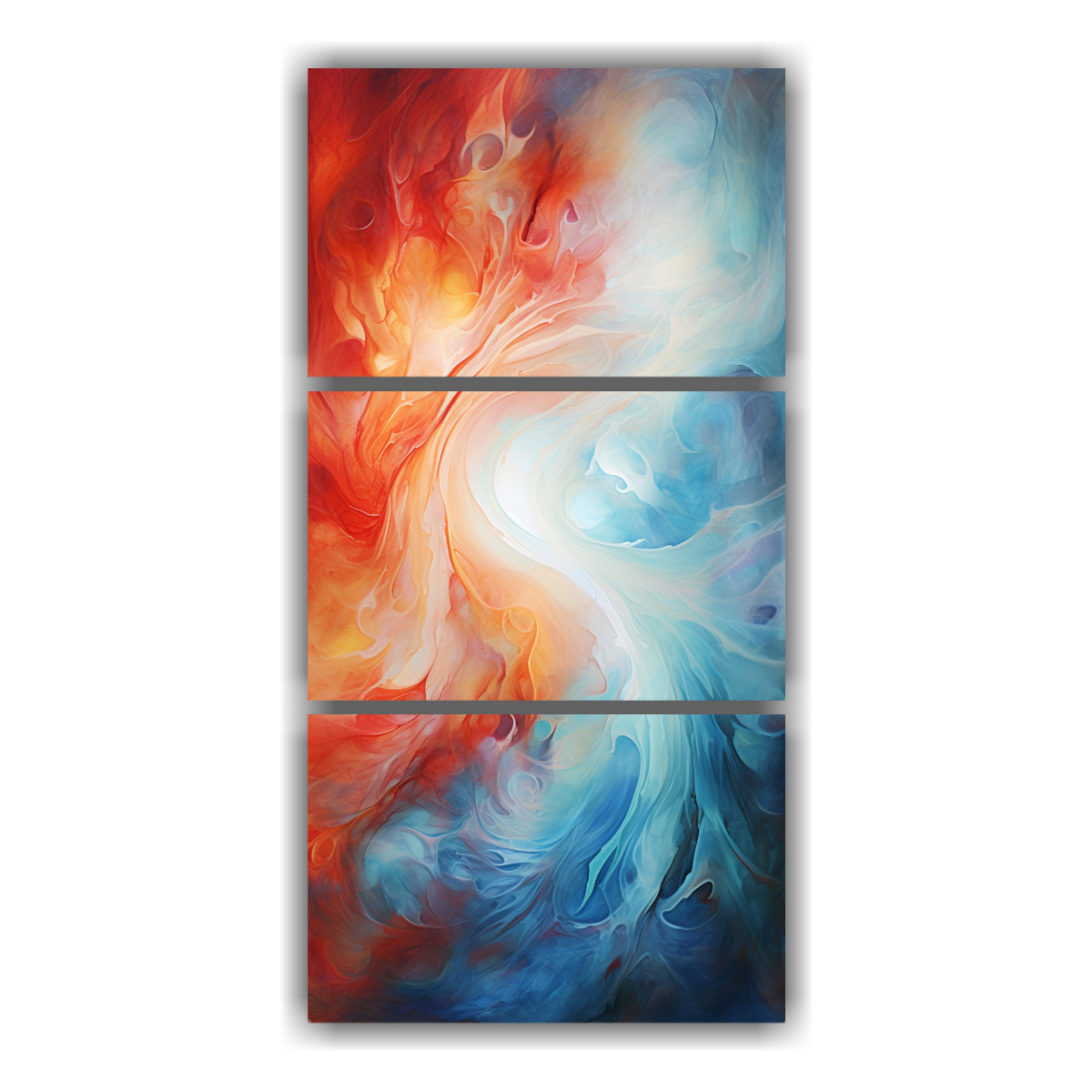 cuadros-abstractos-de-la-danza-de-fuego-y-hielo-en-decoraci-n-intensos-y-bonitos-