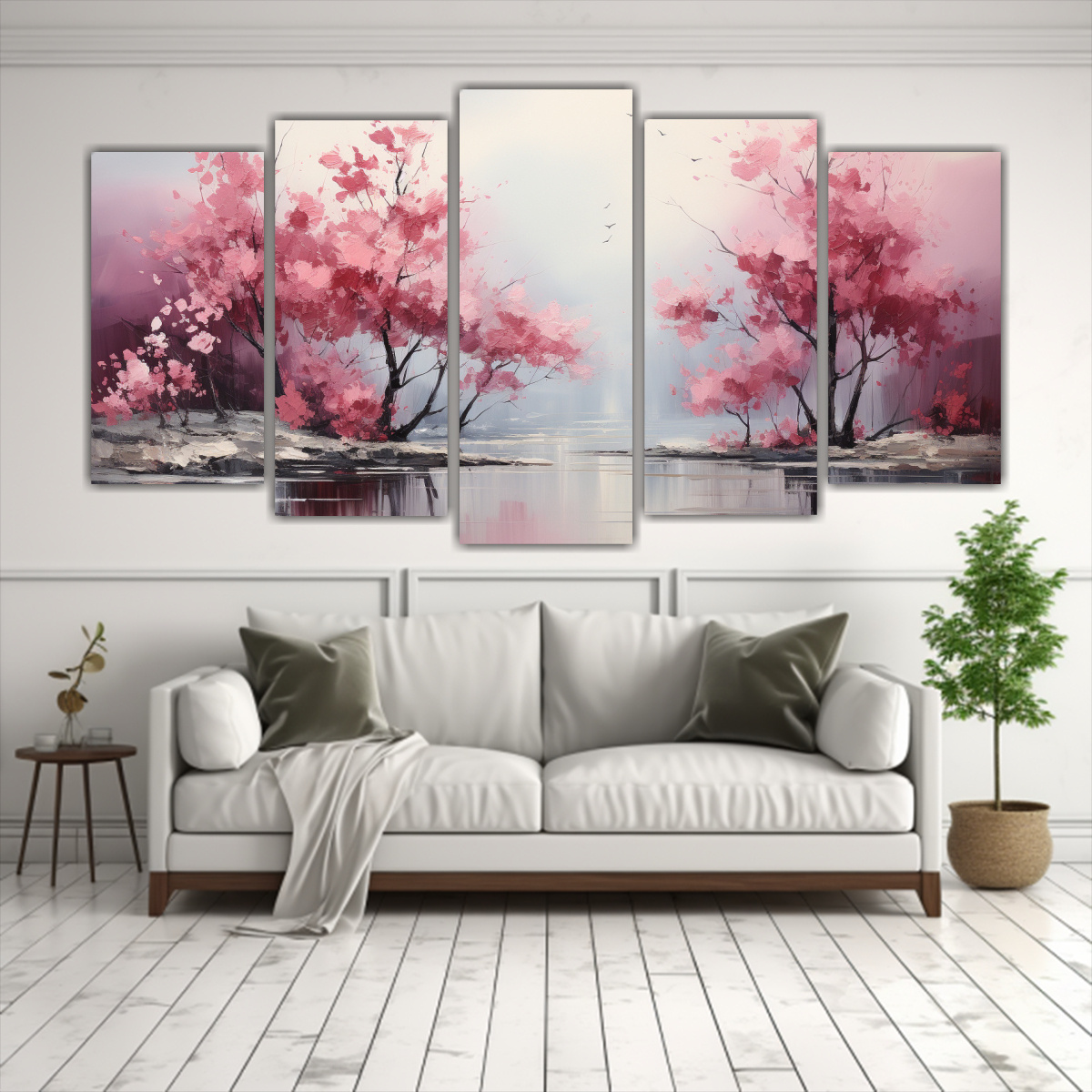 cuadros-abstractos-de-rboles-en-plata-y-blanco-conjunto-de-5-pinturas-de-concepto-floral-1