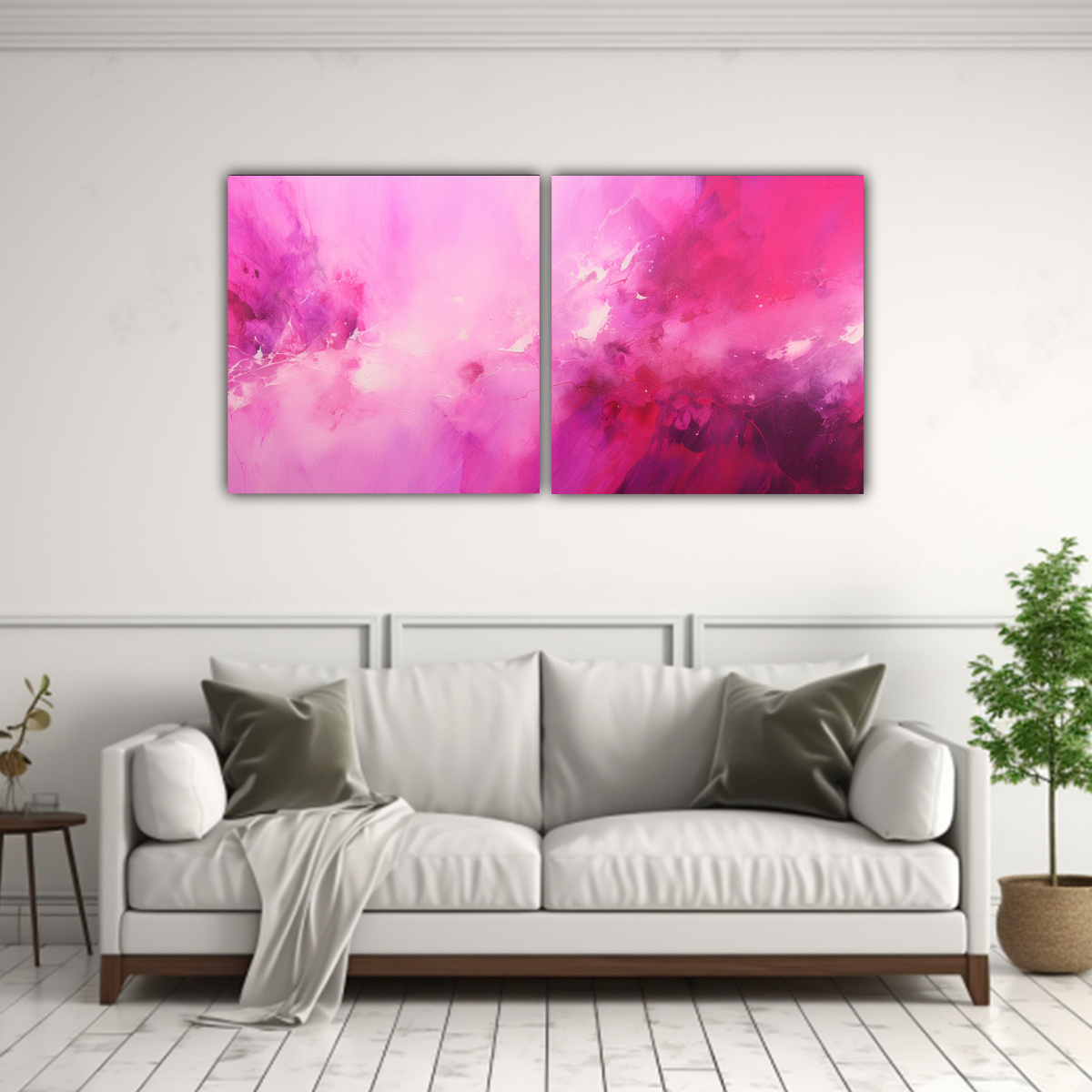 cuadros-abstractos-elegantes-en-tonos-fucsia-1