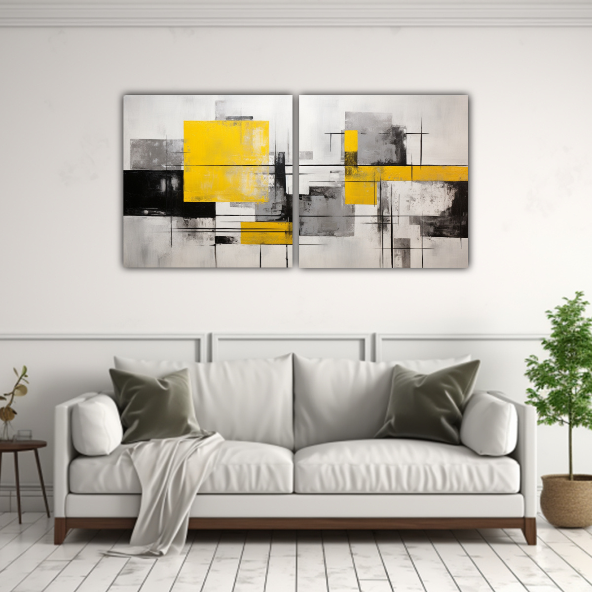 cuadros-abstractos-en-gris-y-amarillo-modernos-1