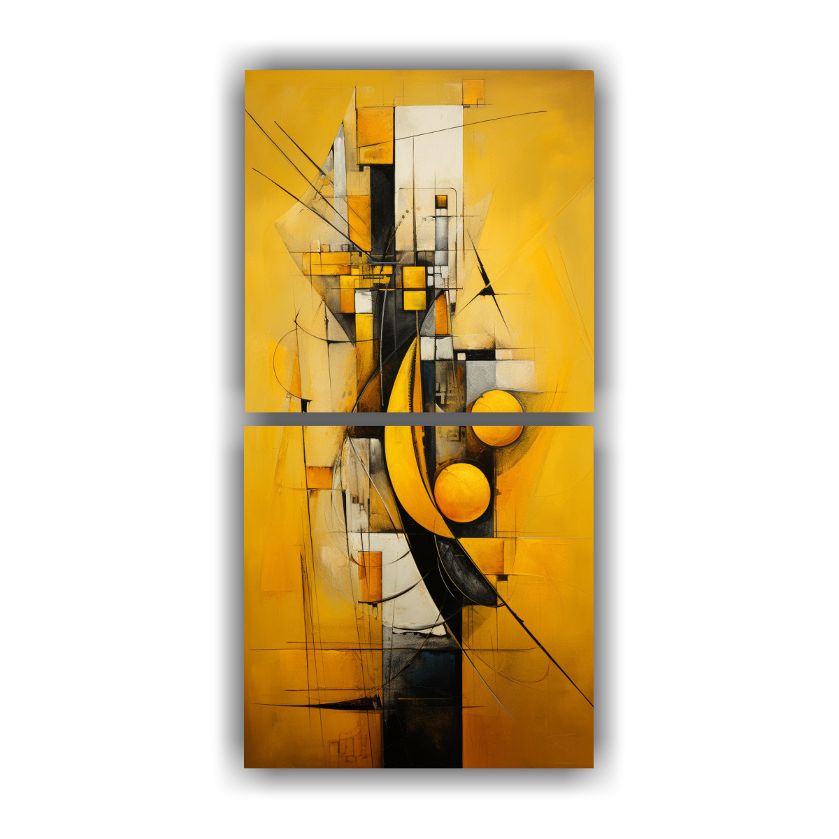 cuadros-abstractos-en-tonos-amarillos-belleza-natural-en-bastidor