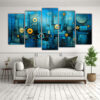 cuadros-abstractos-en-tonos-azules-para-sala-en-bastidor-moderno-1