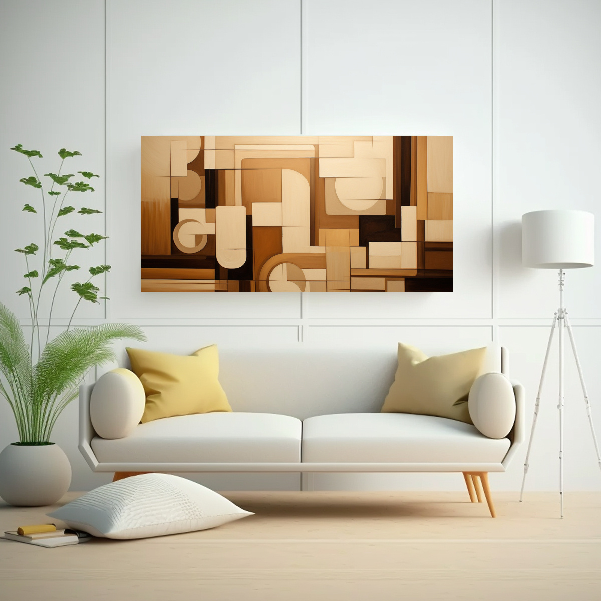 cuadros-abstractos-en-tonos-beige-patr-n-intenso-1