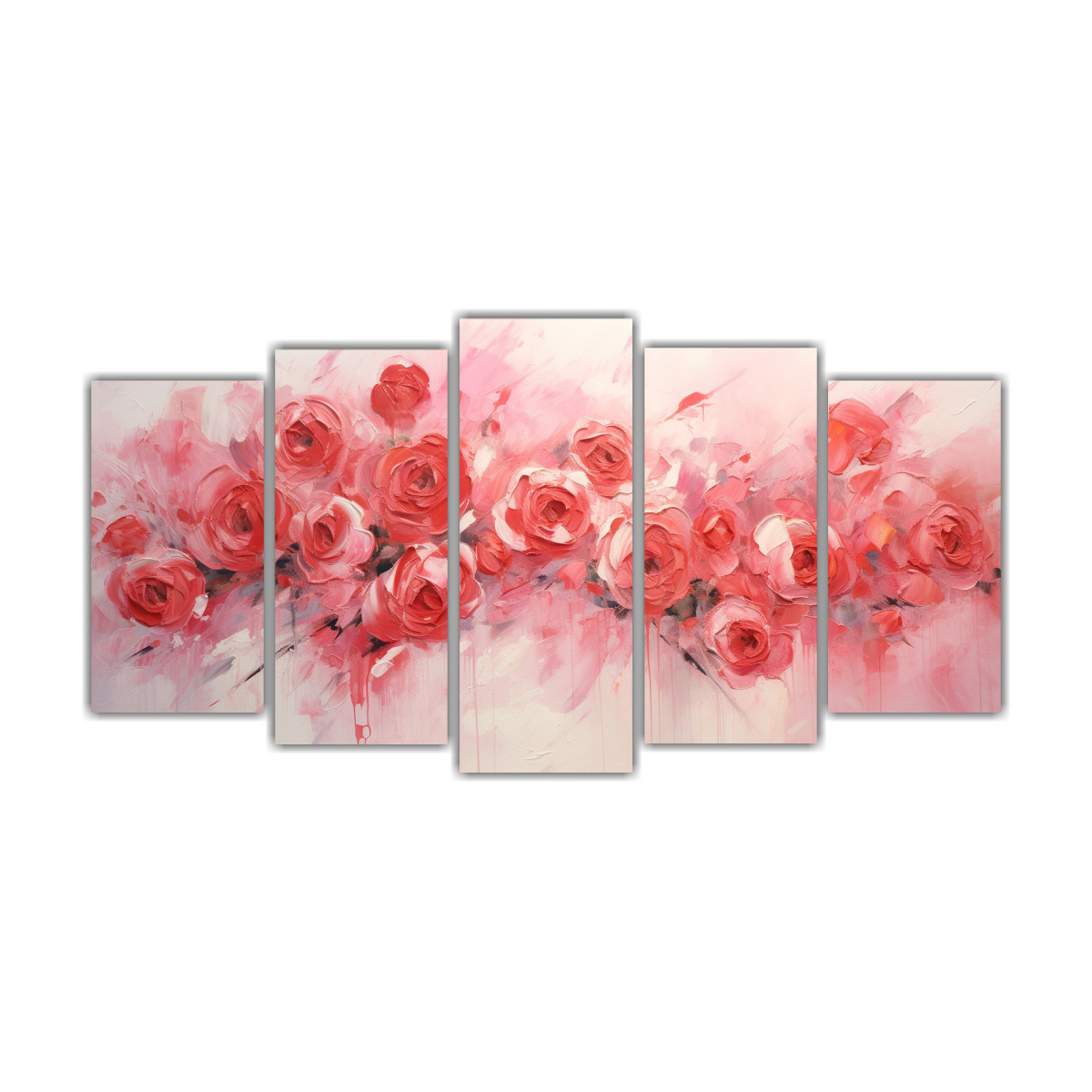 cuadros-abstractos-en-tonos-rosas-equilibrio-visual