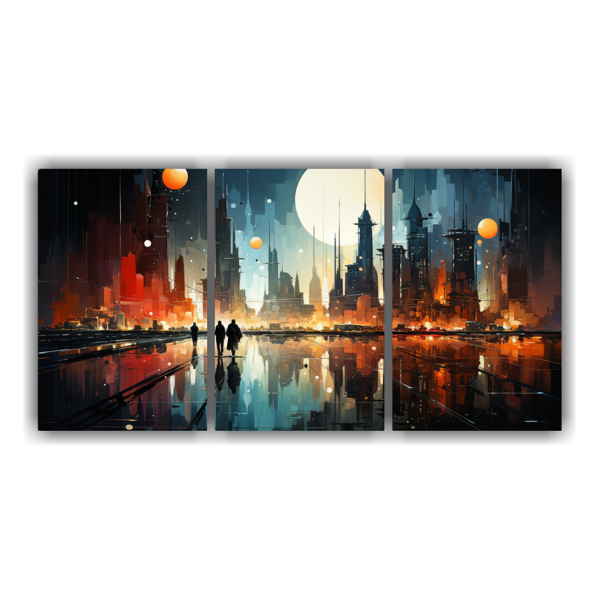 cuadros-abstractos-futuristas-de-ciudad-de-alta-calidad