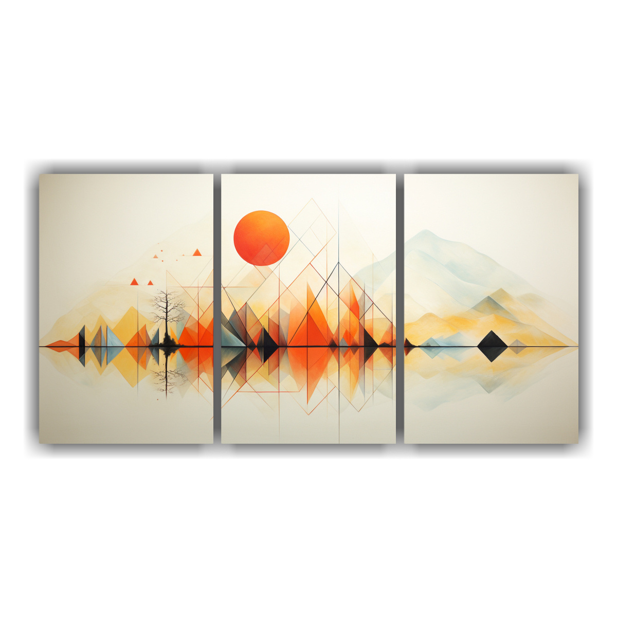 cuadros-abstractos-geom-tricos-en-paisaje-sim-trico