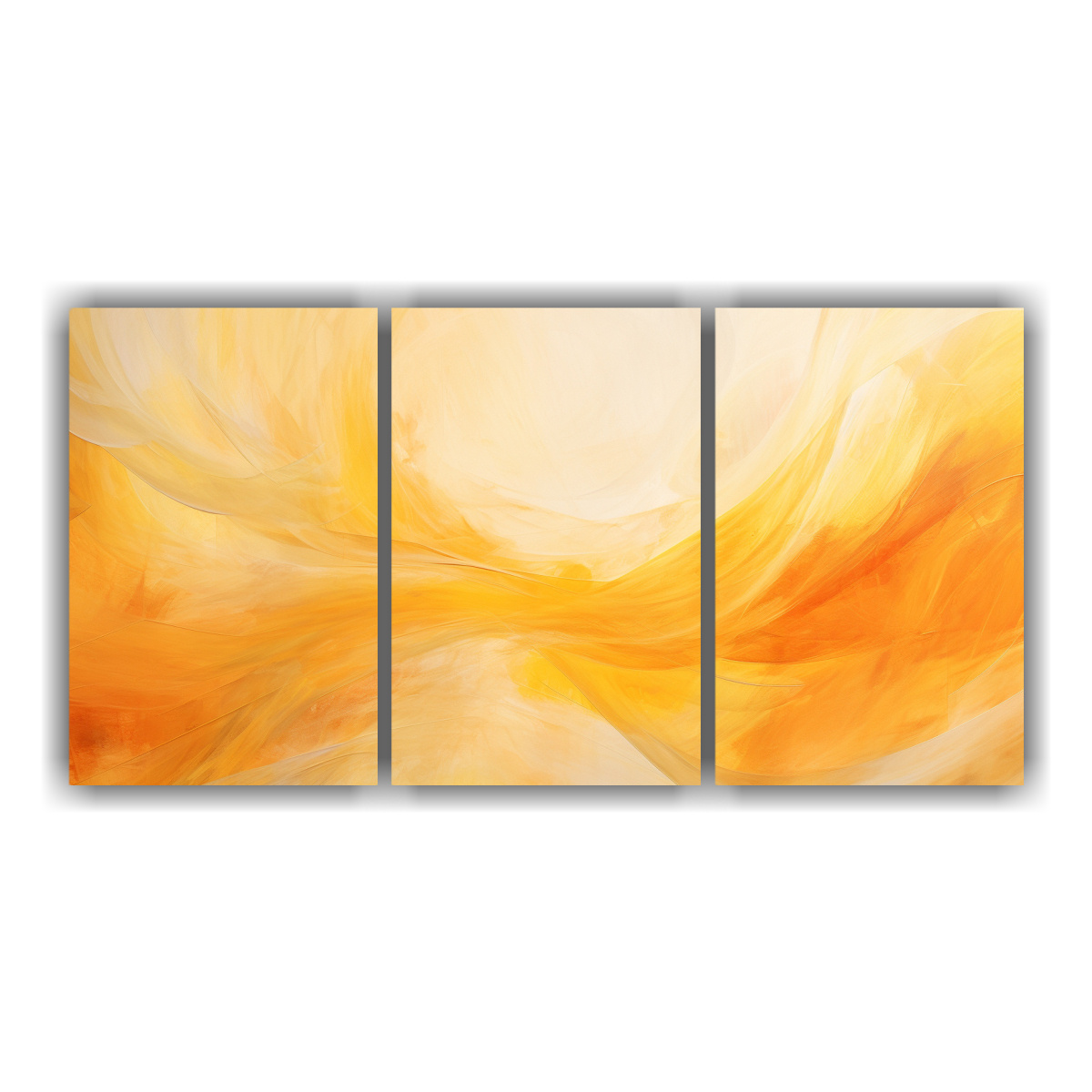 cuadros-abstractos-para-comedor-patrones-vibrantes-en-tonos-amarillos