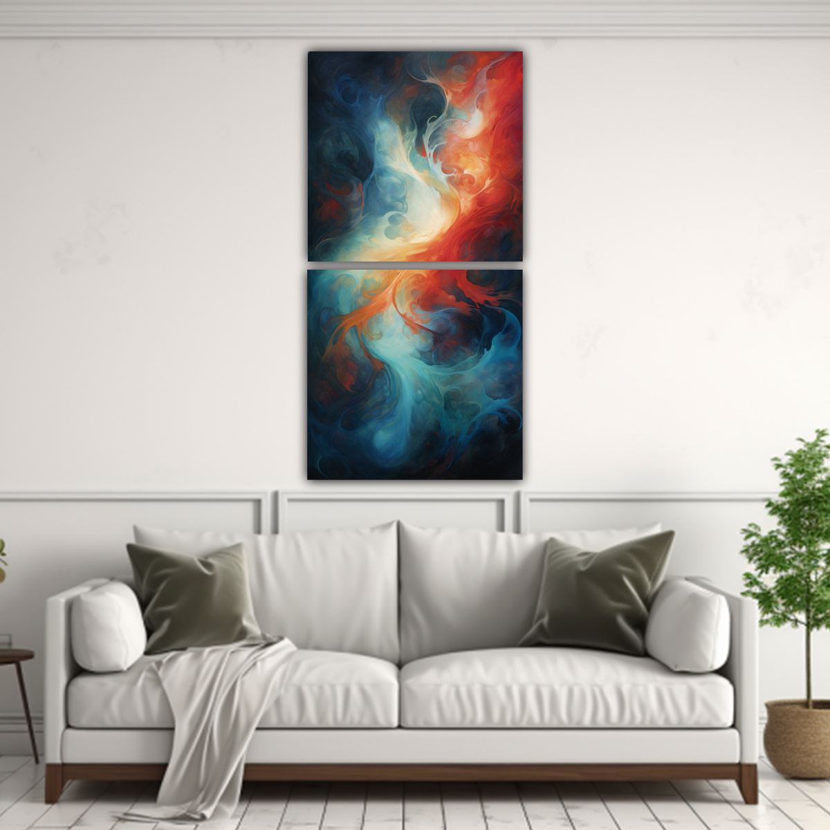 cuadros-abstractos-para-sala-con-patrones-inspirados-en-la-danza-1