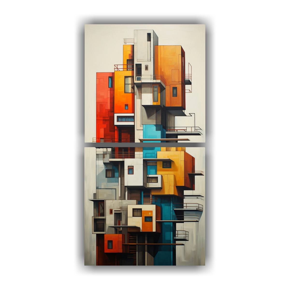 cuadros-abstractos-sim-tricos-de-edificios