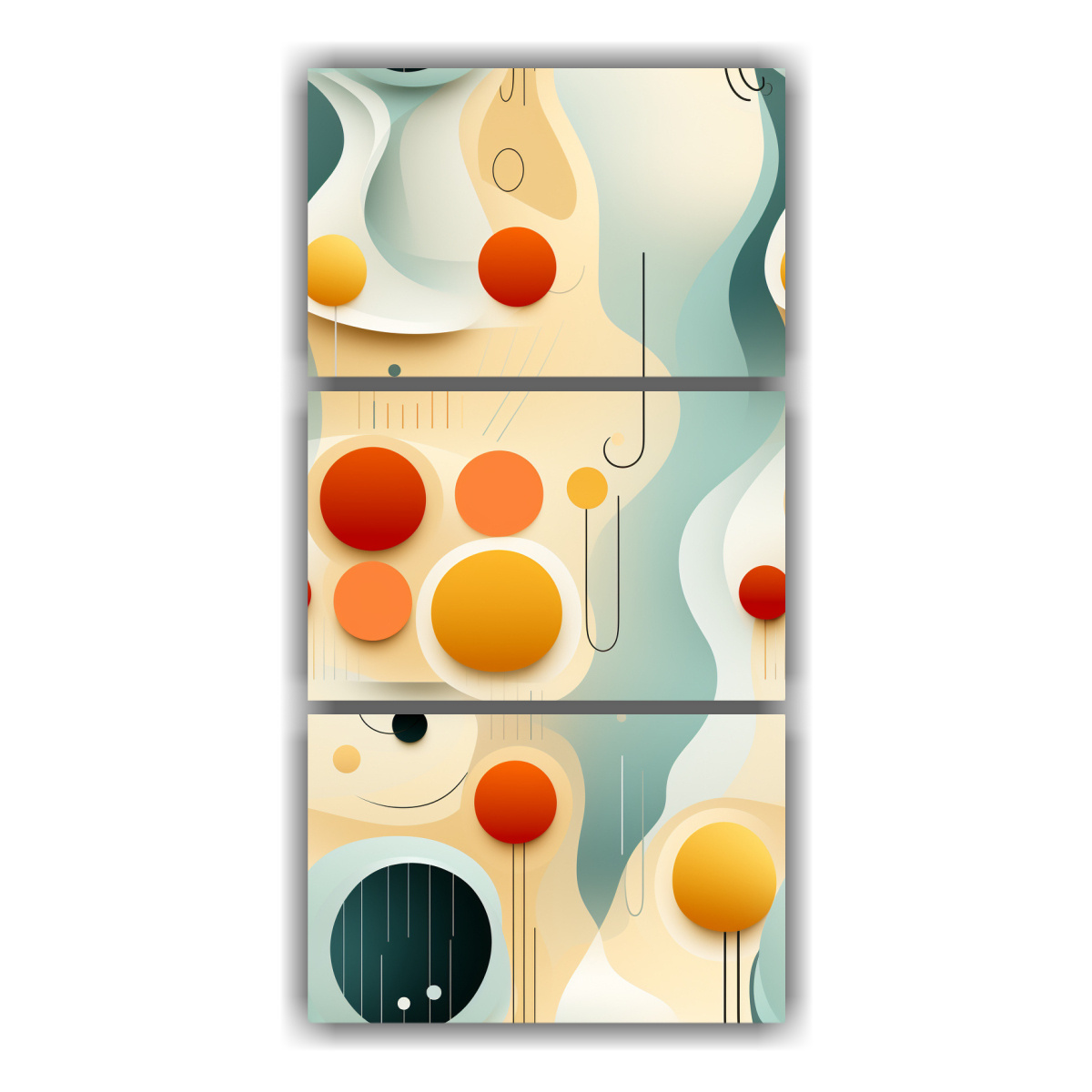 cuadros-abstractos-tonos-hogar-deco-formas-abstractas-colores-sutiles