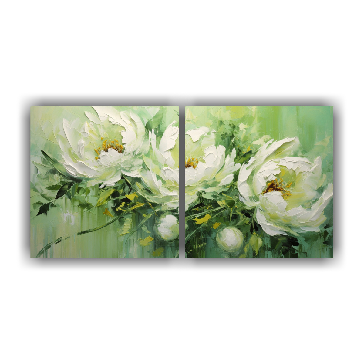 cuadros-abstractos-verdes-para-decorar-el-cuarto-estilo-de-pinturas-en-lienzo-de-peon-as