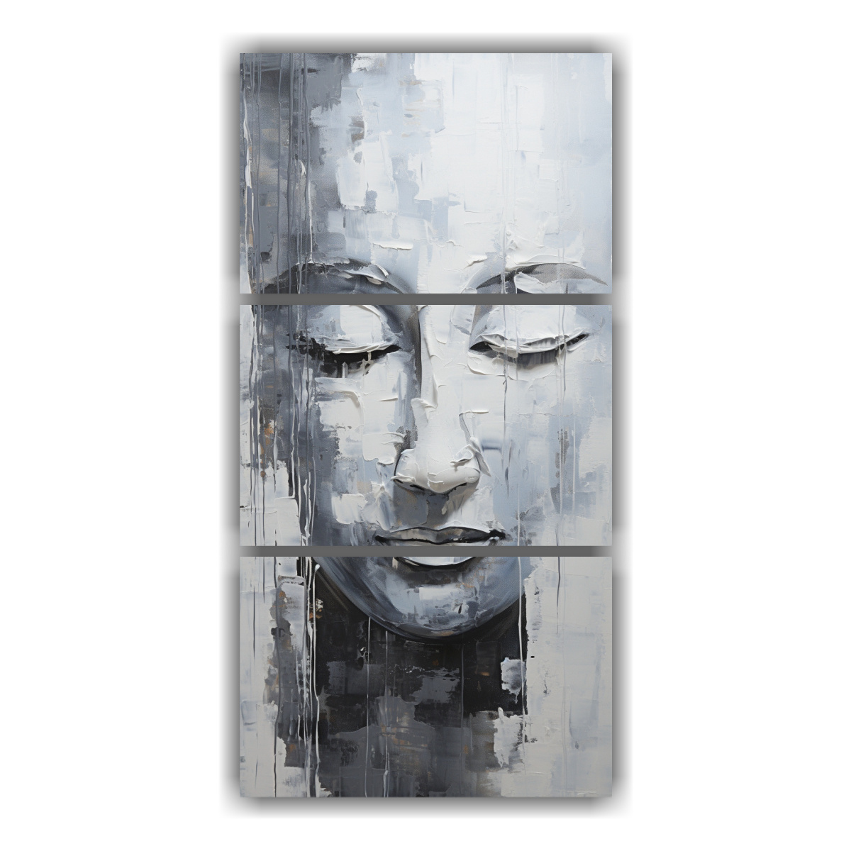 cuadros-abstractos-verticales-espacio-buddha-en-plata-y-blanco