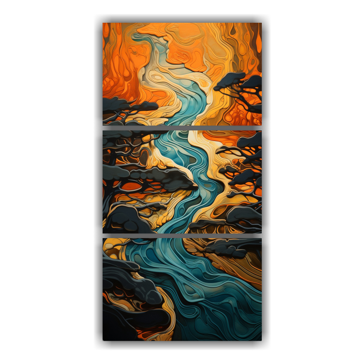 cuadros-acuarela-elegancia-la-elegante-fluidez-de-las-corrientes-abstractas-gu-a