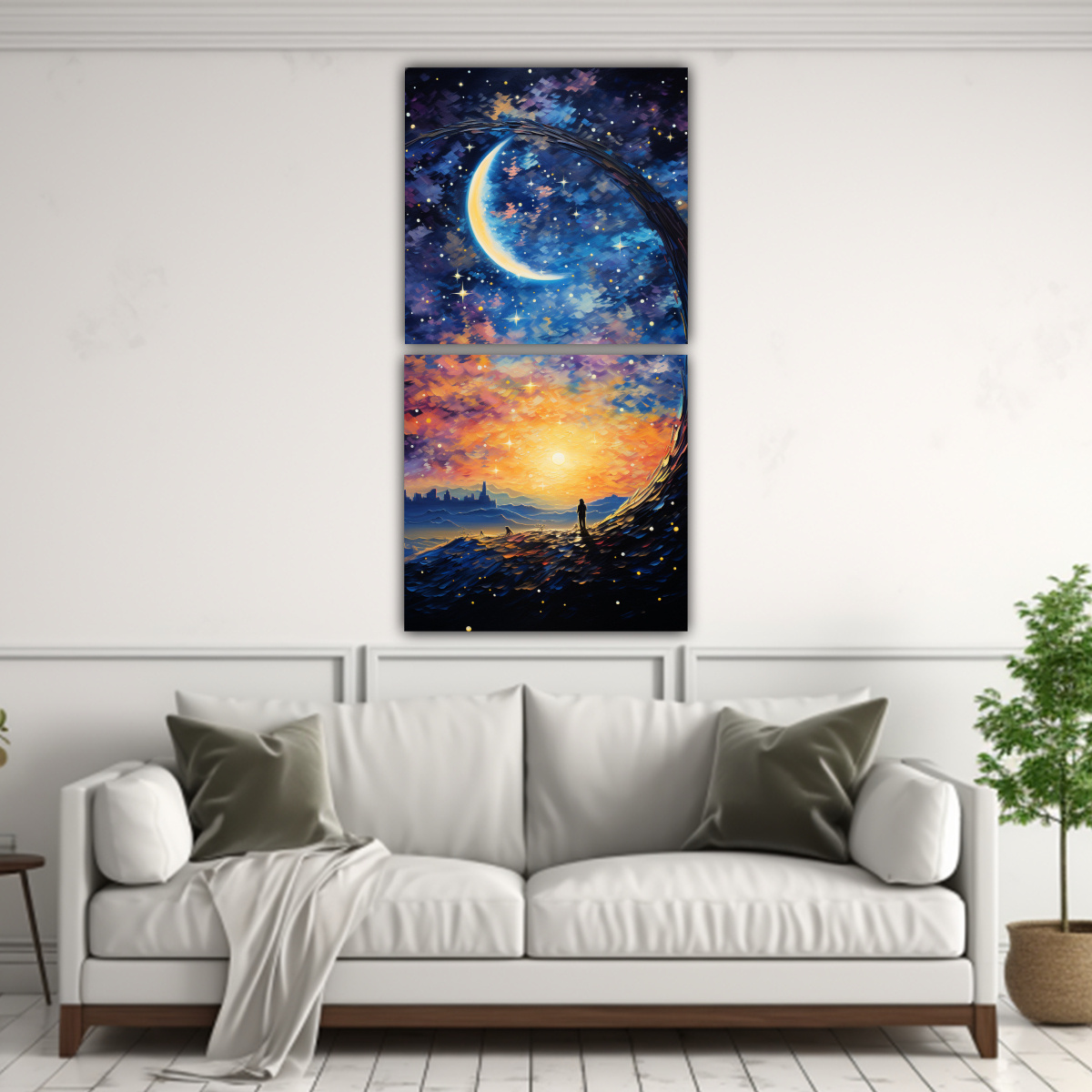 cuadros-acuarela-luna-creciente-en-primer-plano-1