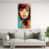 cuadros-acuarela-mujer-como-punto-focal-de-arte-pop-vibrante-1