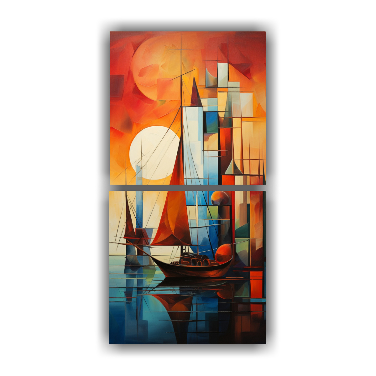 cuadros-barcos-abstractos-de-expresi-n-linda