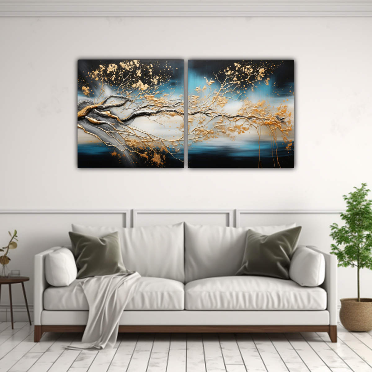 cuadros-concepto-cocina-en-negro-y-dorado-estilo-pintura-decorativa-1