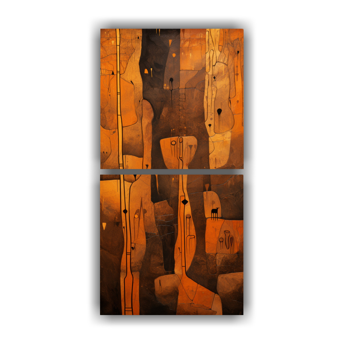 cuadros-conceptuales-elegantes-abstractos-reinterpretaci-n-pinturas-antiguas-de-cuevas