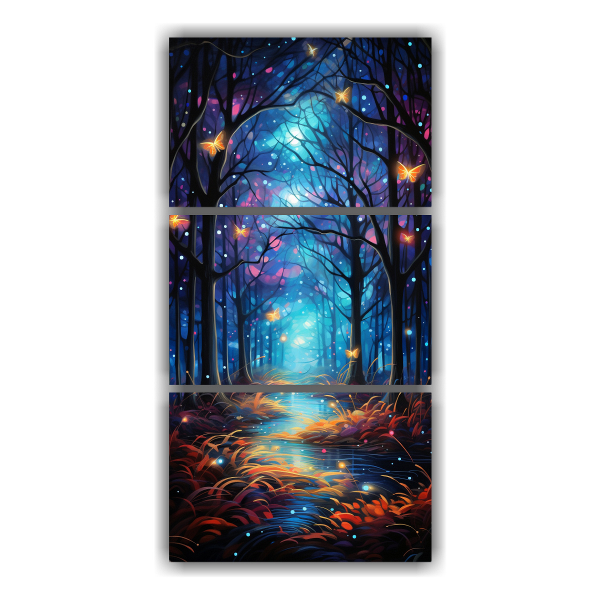 cuadros-conceptuales-para-sala-baile-din-mico-abstracto-de-luci-rnagas-en-la-luna