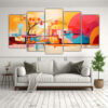 cuadros-cuadro-multicolor-esencia-abstracta-de-una-tarde-de-verano-capturada-1