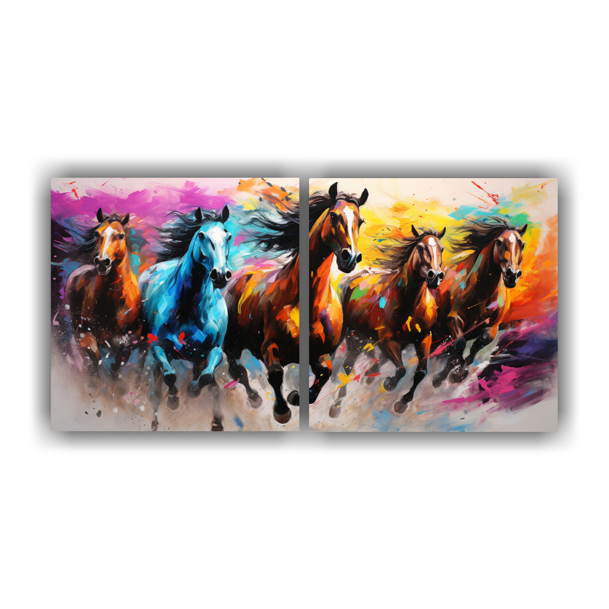 cuadros-de-caballos-abstractos-para-decoraci-n-de-pared