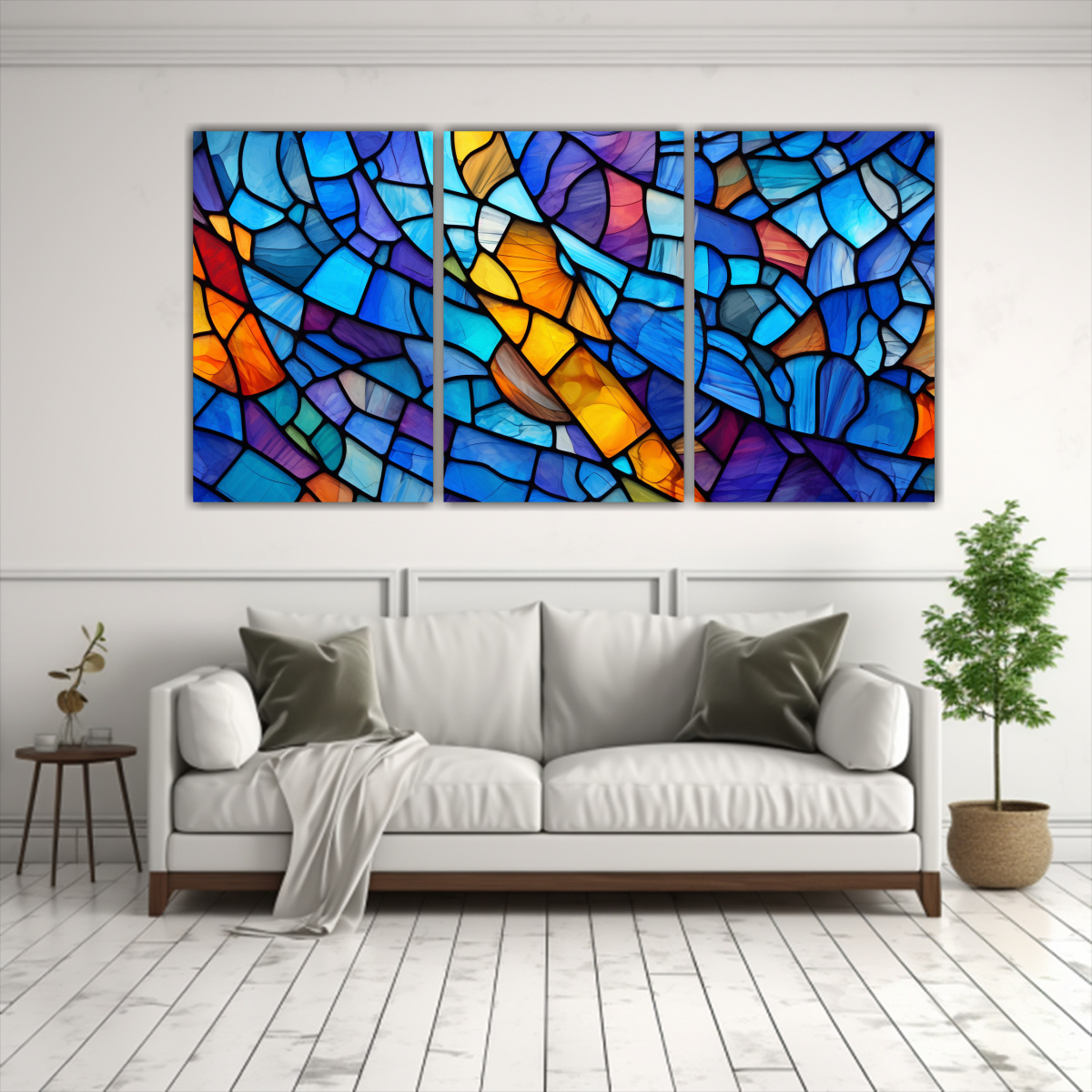 cuadros-de-cocina-abstractos-inspirados-en-vidrieras-1