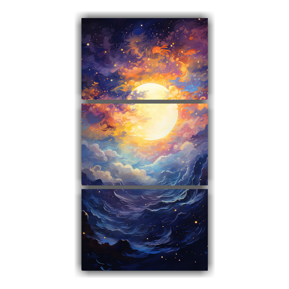 cuadros-de-composici-n-din-mica-de-una-pintura-abstracta-de-una-luna-creciente-de-cerca