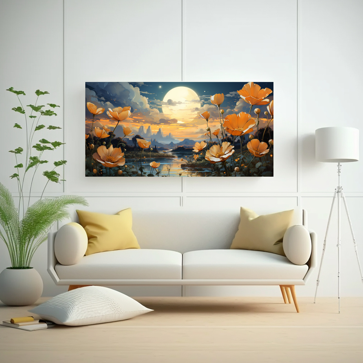 cuadros-de-decoraci-n-de-alta-calidad-con-majestuosas-flores-amarillas-en-el-cielo-1