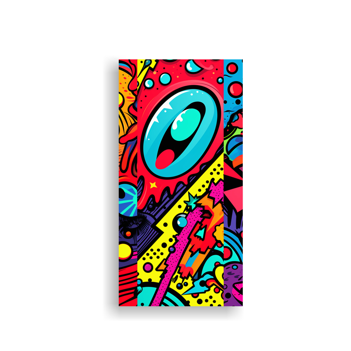 cuadros-de-decoraci-n-vanguardista-con-patrones-abstractos-inspirados-en-el-arte-pop-en-negrita-y-vibrante-