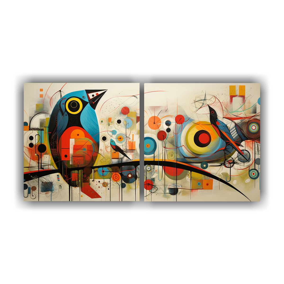 cuadros-de-p-jaros-abstractos-para-decoraci-n-de-escenarios