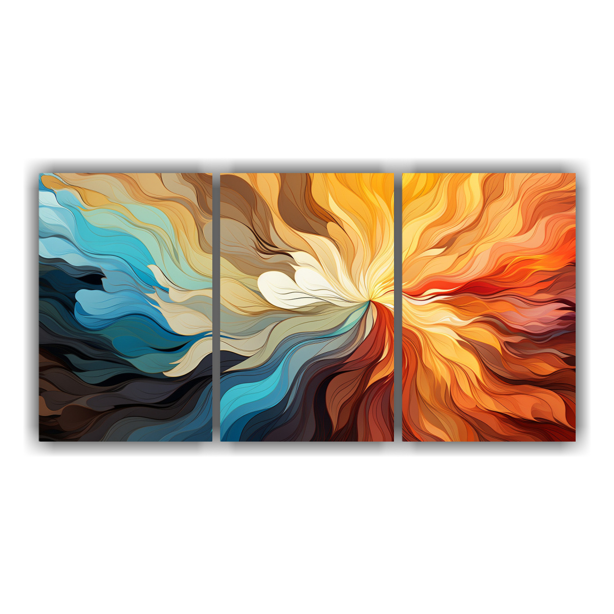 cuadros-de-tela-conceptual-de-sensibilidad-art-stica-patrones-de-colores-explosivos-y-diferentes-tonos-de-marr-n