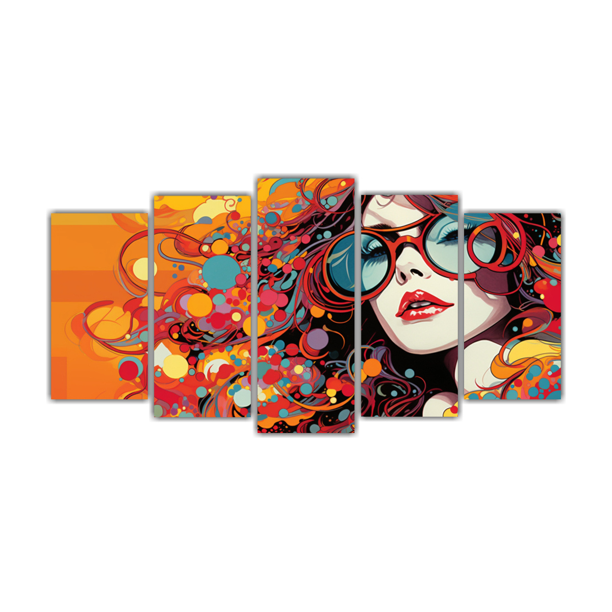 cuadros-de-tela-de-colores-en-closeup-espacial-ex-tico-festival-de-amor-libre-de-los-a-os-60
