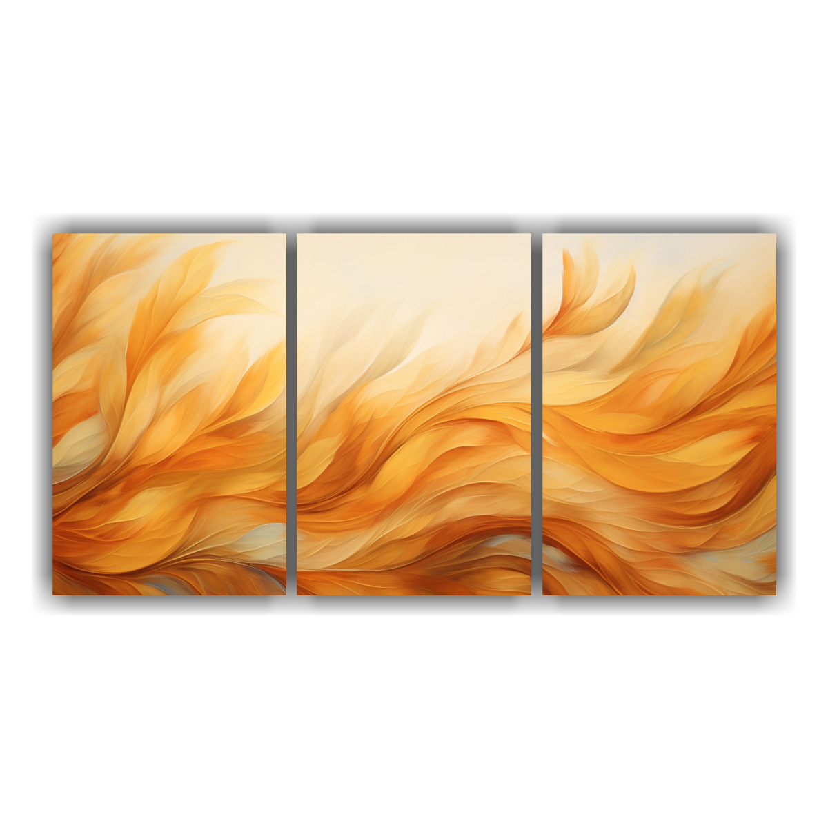 cuadros-de-tela-modernos-con-remolino-abstracto-de-hojas-de-oto-o