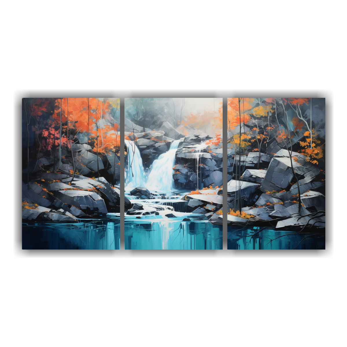 cuadros-decorativos-abstractos-con-cascada-llamativa-y-hermosa-en-trazos-abstractos-