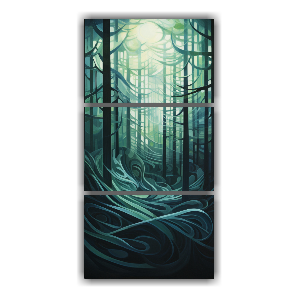 cuadros-decorativos-abstractos-de-patrones-florales-inspirados-en-la-interpretaci-n-tres-lienzos-patron-intenso-floral