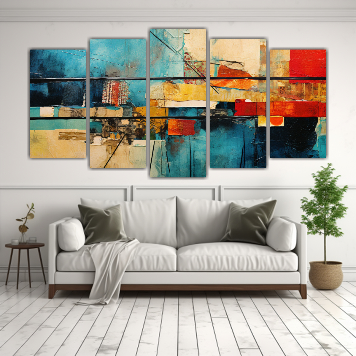 cuadros-decorativos-abstractos-de-texturas-y-colores-combinados-para-el-cuarto-1