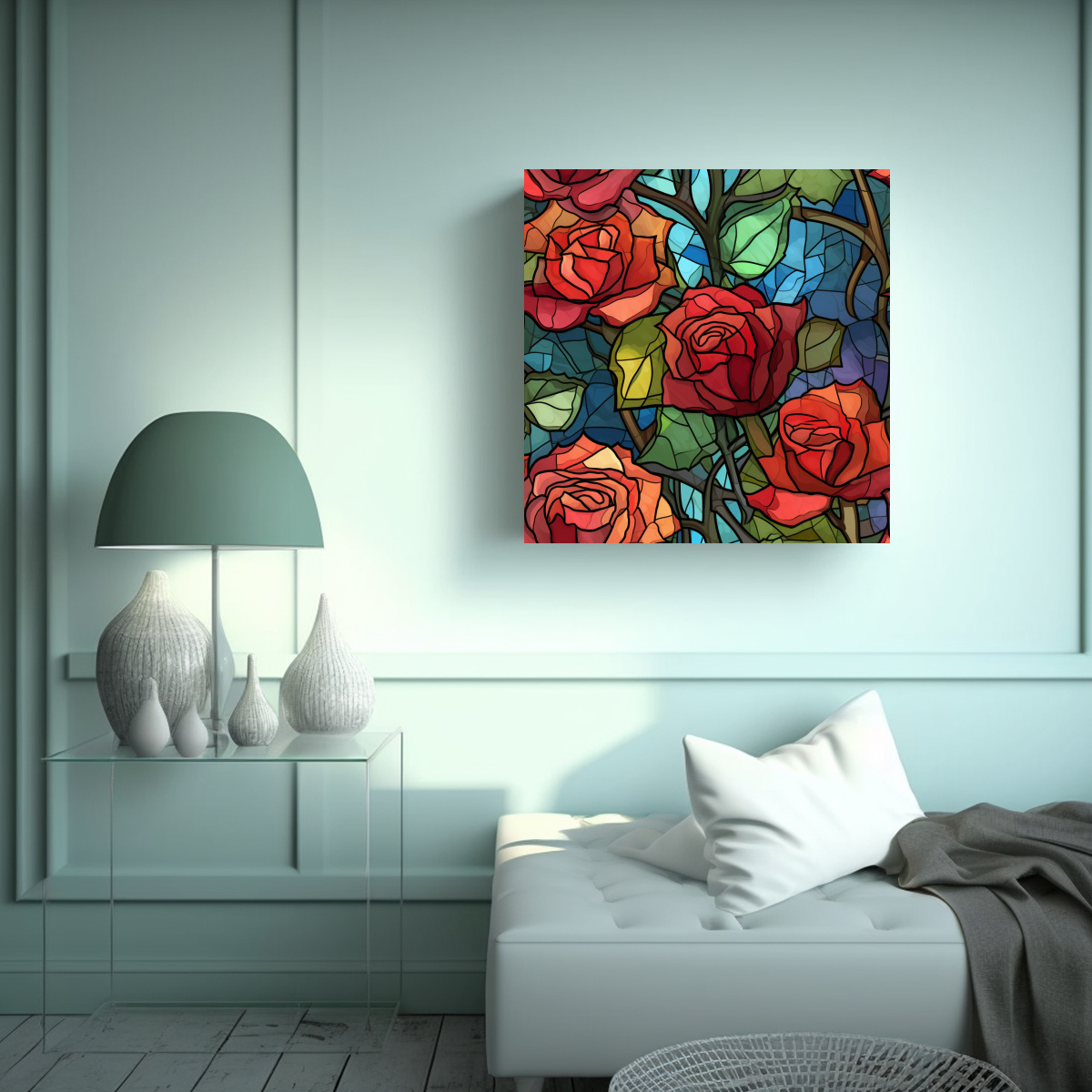 cuadros-decorativos-canva-rosas-en-vidrieras-con-profundidad-1