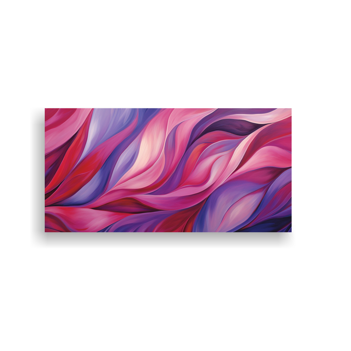 cuadros-decorativos-con-patrones-abstractos-giratorios-en-llamativos-tonos-de-rosa