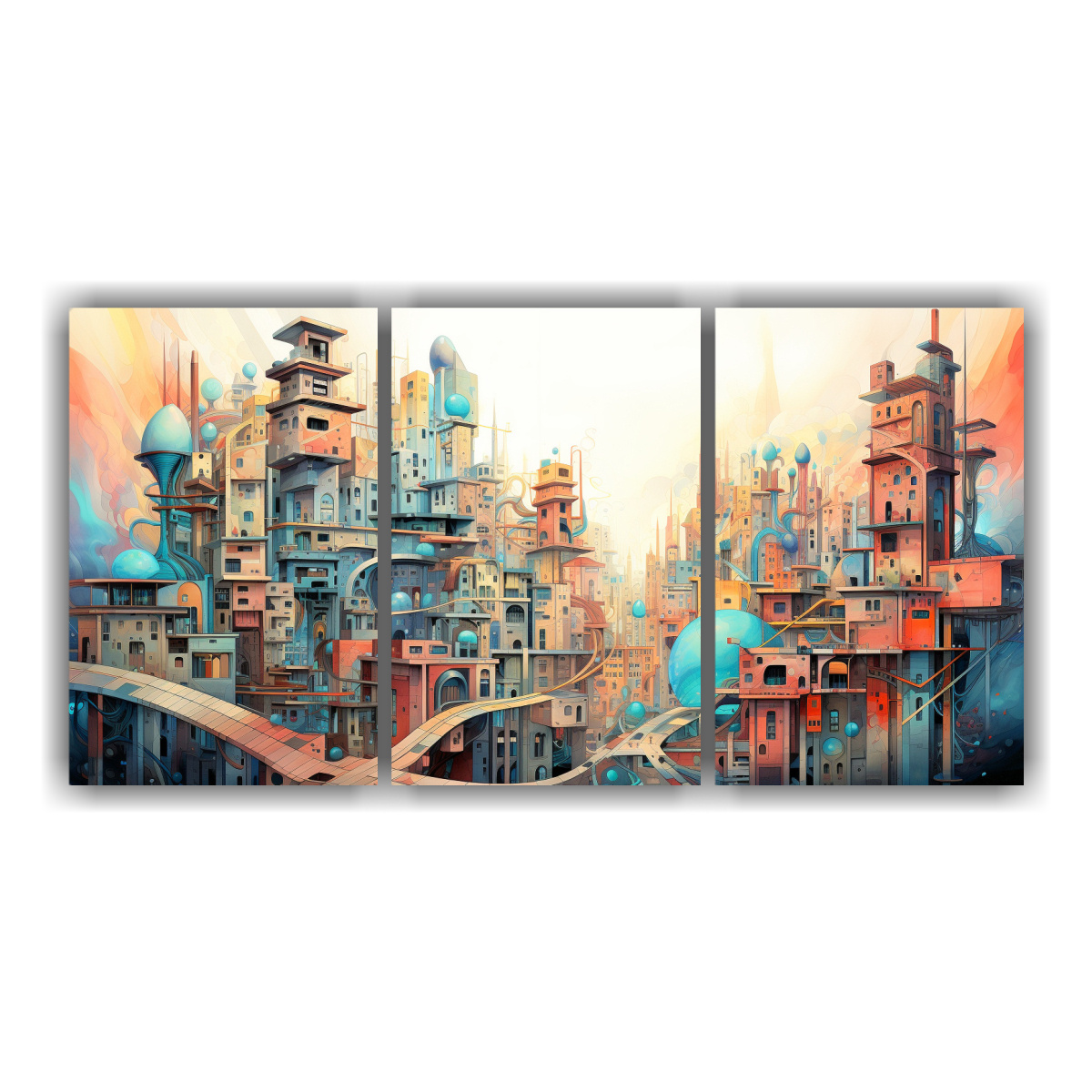 cuadros-decorativos-de-la-naturaleza-viva-en-tres-colores-fusi-n-abstracta-de-arquitectura-y-sue-os-